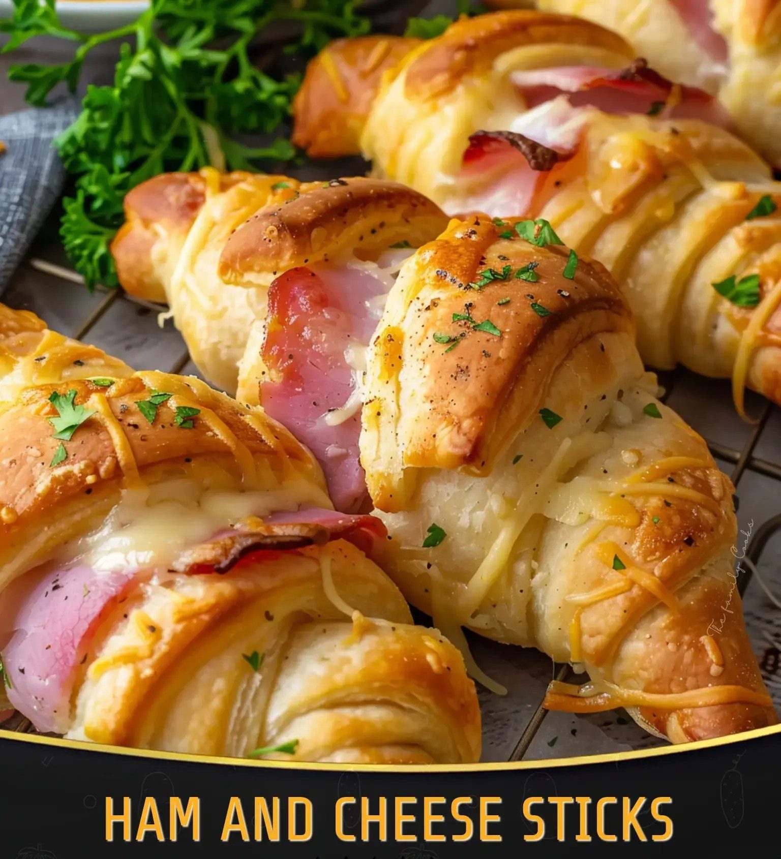 Ham and Cheese Sticks