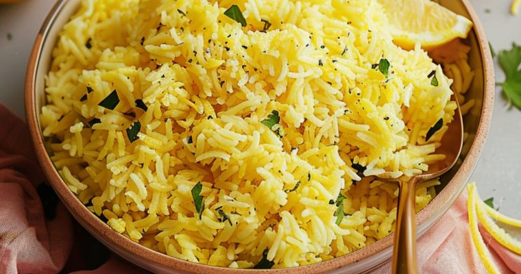 Easy Lemon Rice