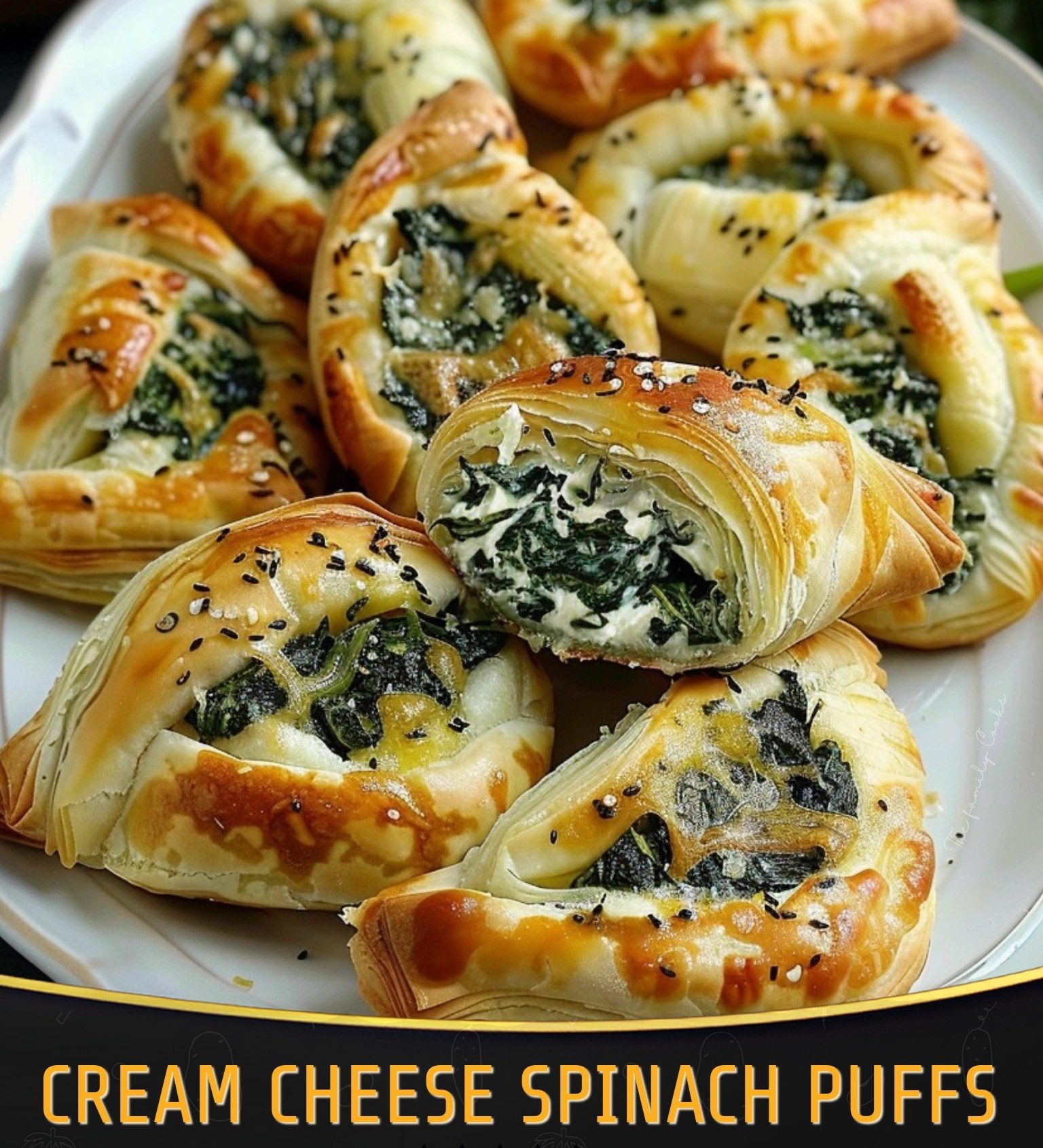 Cream Cheese Spinach Puffs