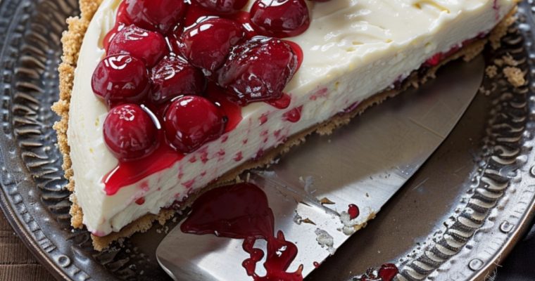 No-Bake Cherry Cheesecake