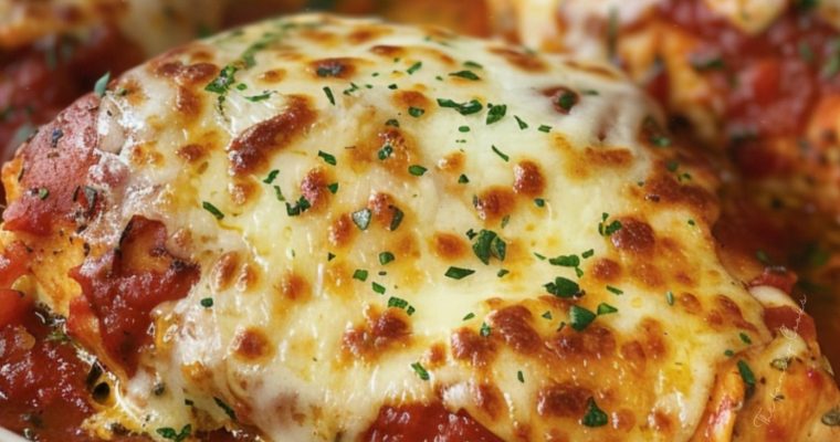 Lasagna Stuffed Chicken