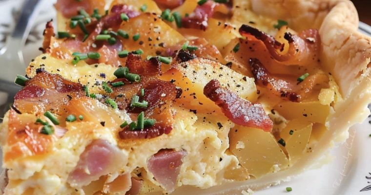 Bacon and Potato Quiche