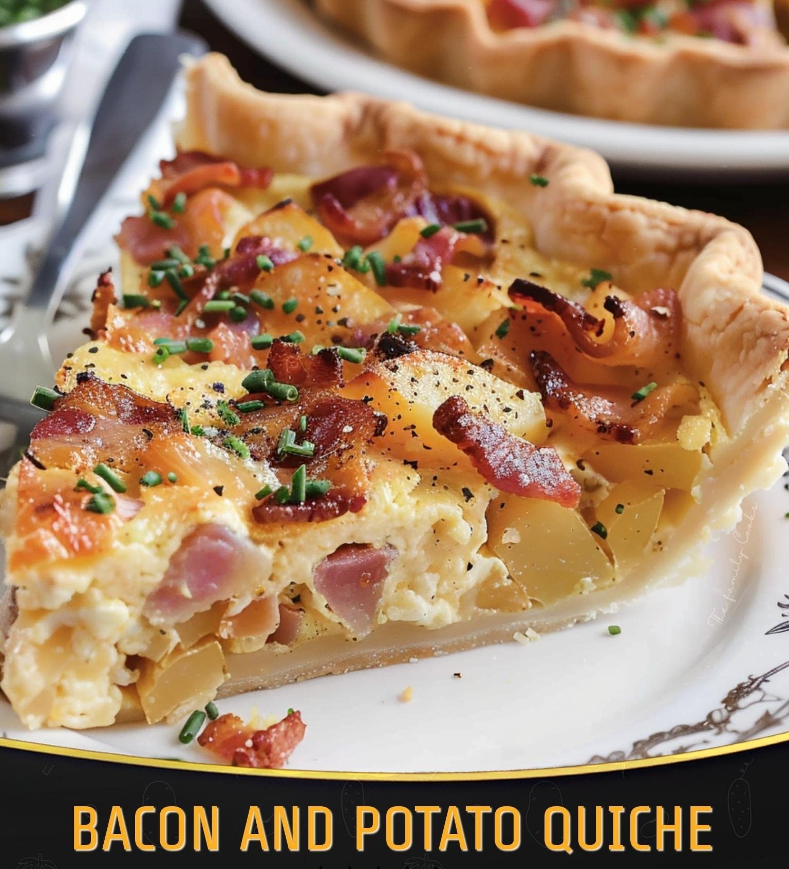 Bacon and Potato Quiche