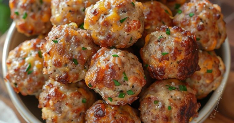 Bisquick Sausage Balls