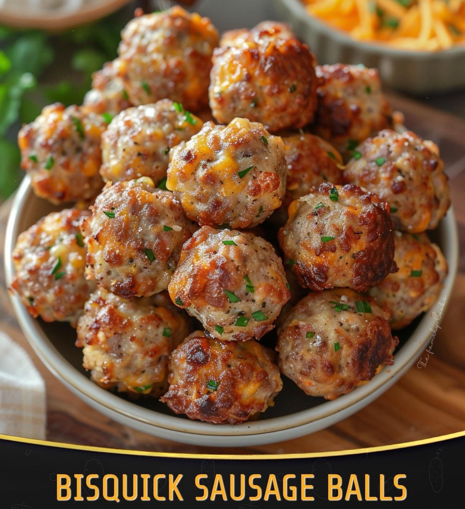 Bisquick Sausage Balls