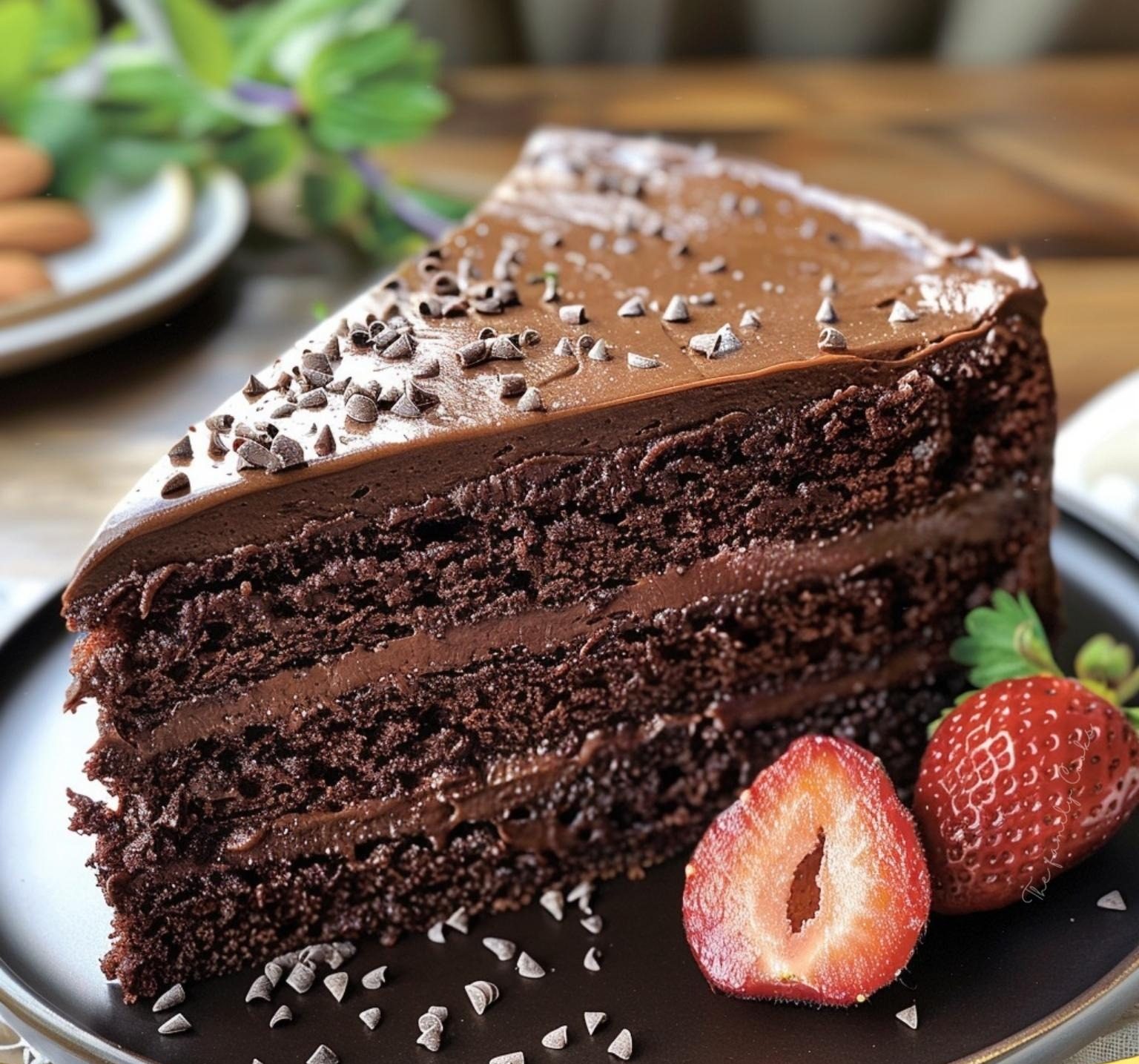 Chocolate cake (Almond flour)