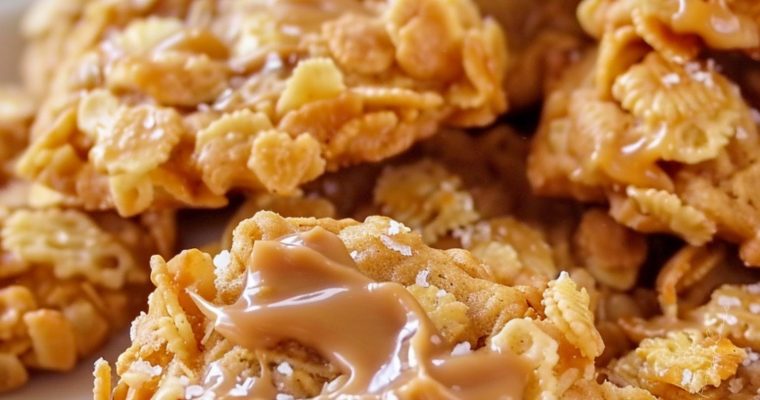 Cornflake Peanut Butter Cookies