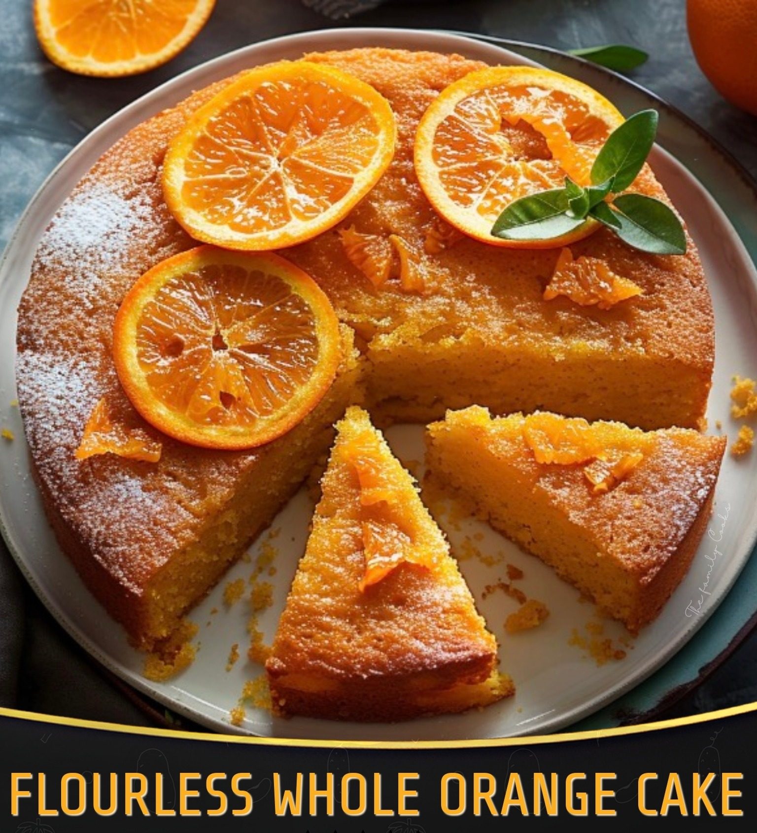 Flourless Whole Orange Cake