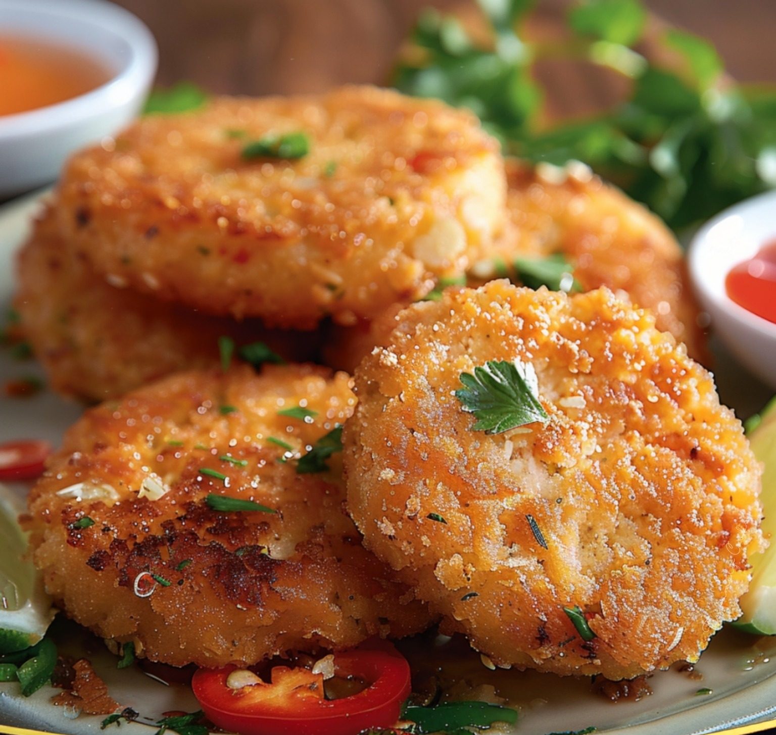 Fried Shrimp Cake