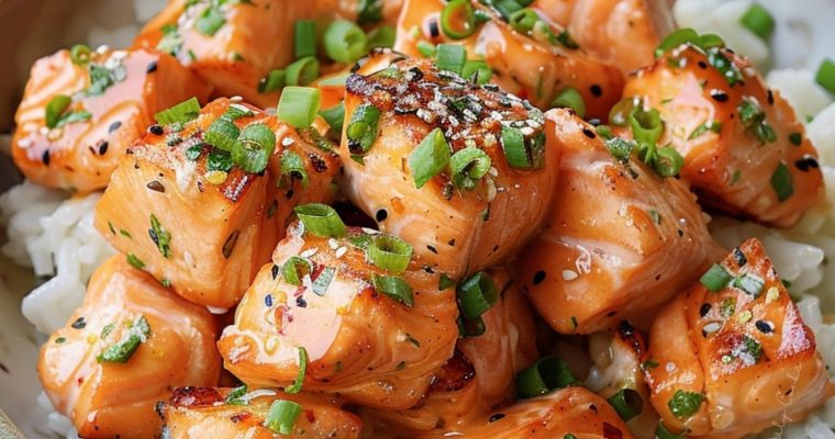 Bang Bang Salmon Bites