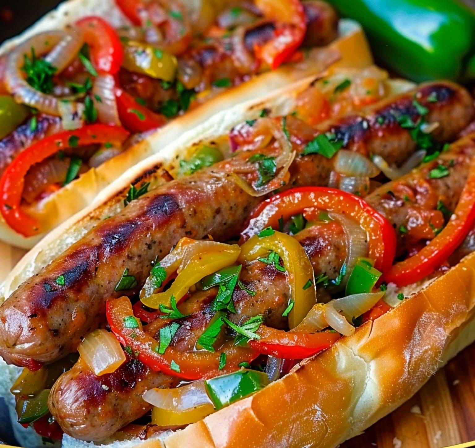 Italian Sausage, Peppers, and Onions