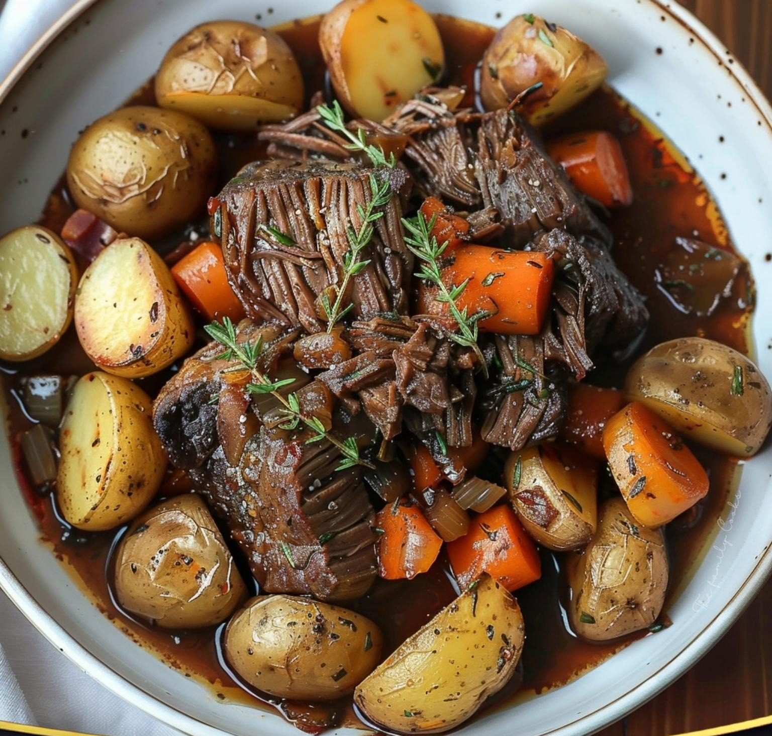 Red Wine Braised Chuck Roast