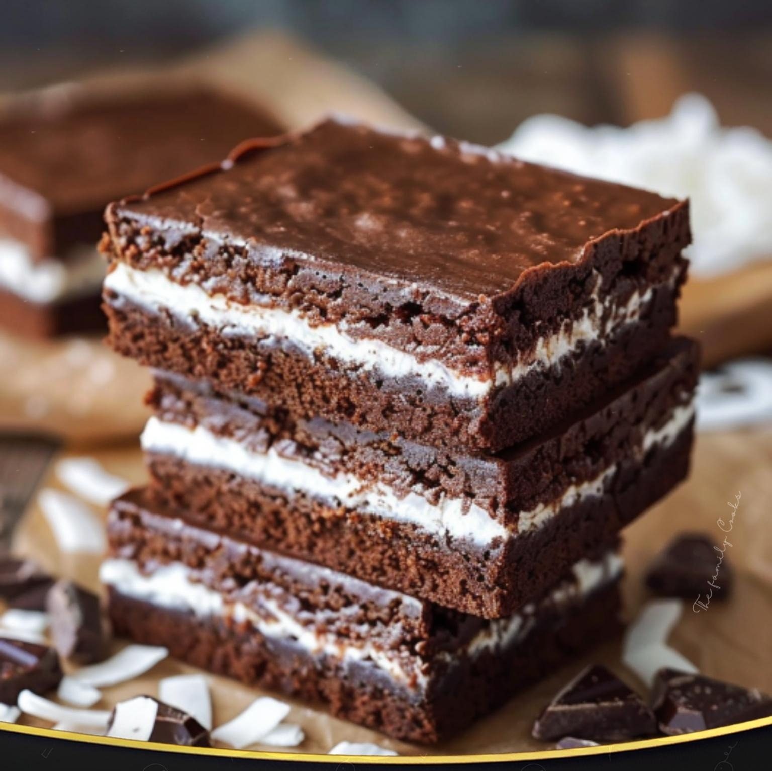 Chocolate and Coconut Cake