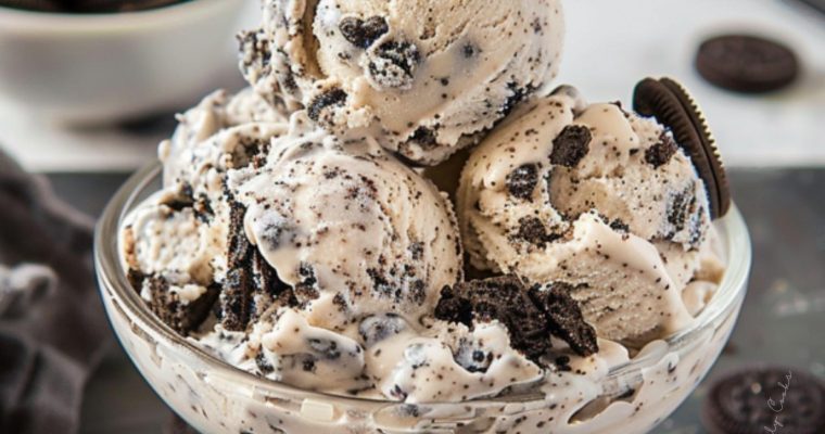 NO CHURN OREO ICE CREAM