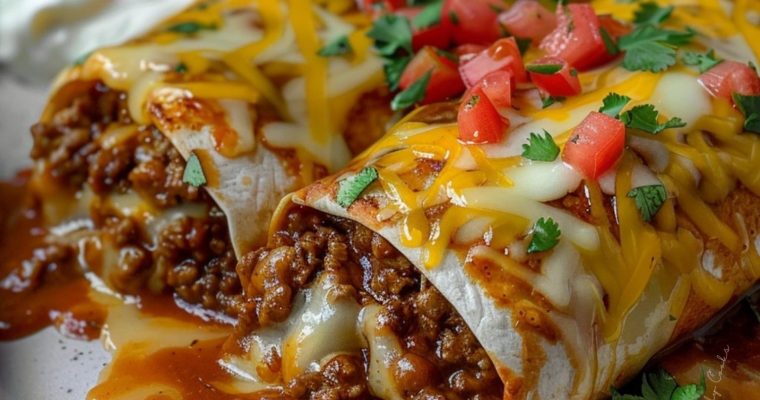 Saucy Wet Burritos