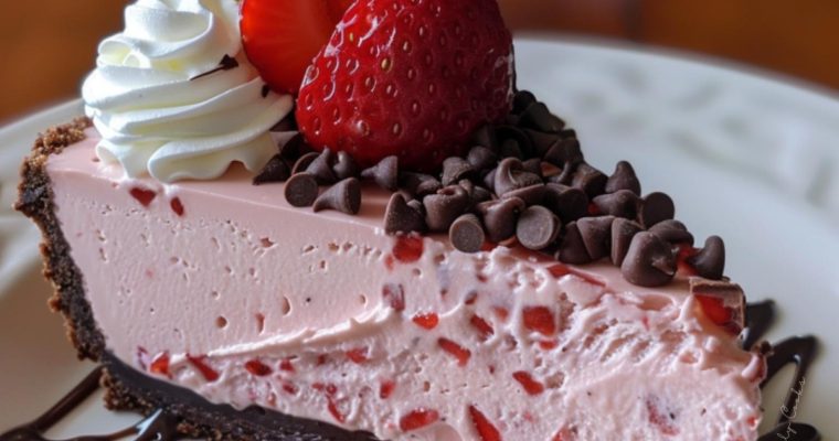 Chocolate Strawberry Cheesecake