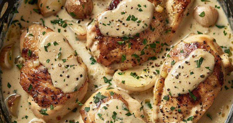 Creamy Garlic Chicken