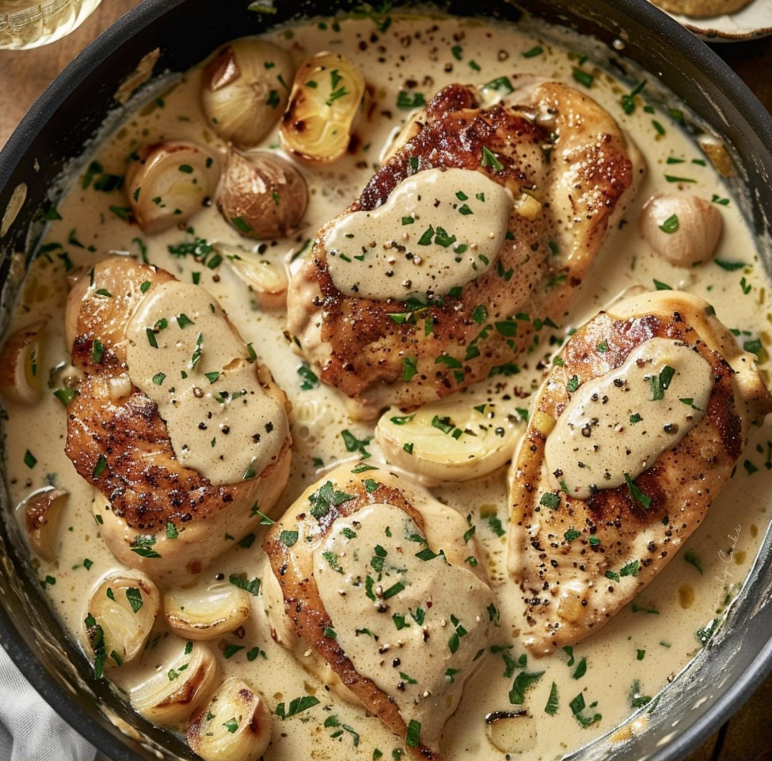 Creamy Garlic Chicken