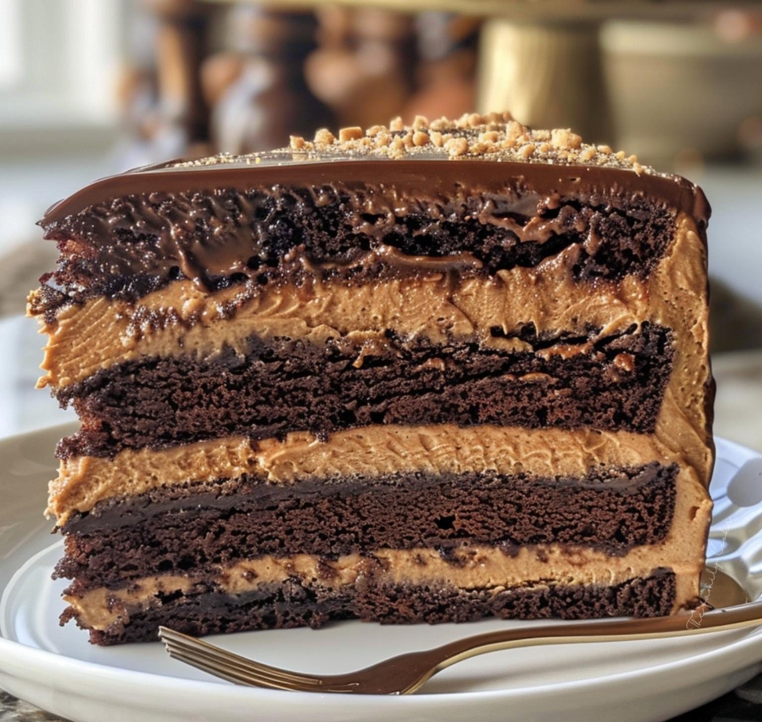 Chocolate Peanut Butter Cake