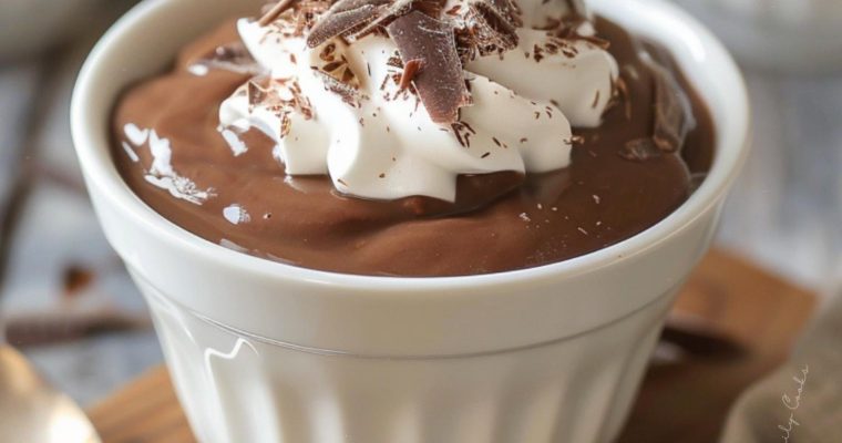 Homemade Chocolate Pudding