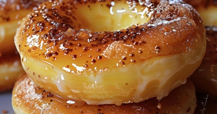 Creme Brulee Donuts