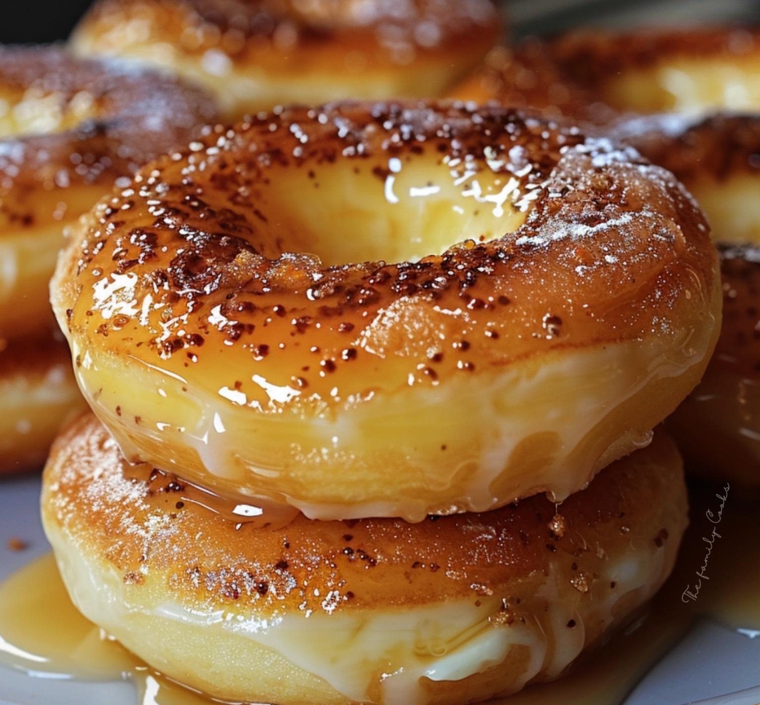 Creme Brulee Donuts