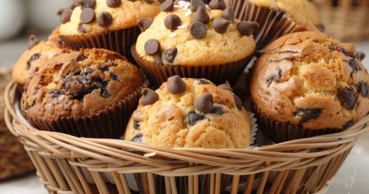 Vanilla Choc-Chip Muffins