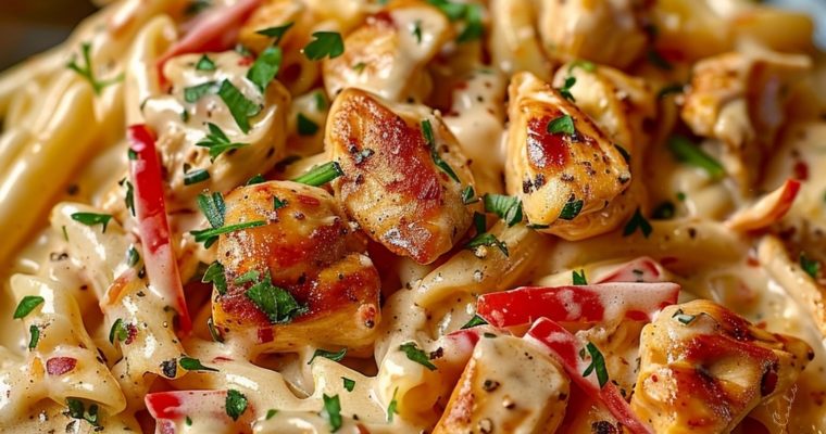 Creamy Cajun Chicken Pasta