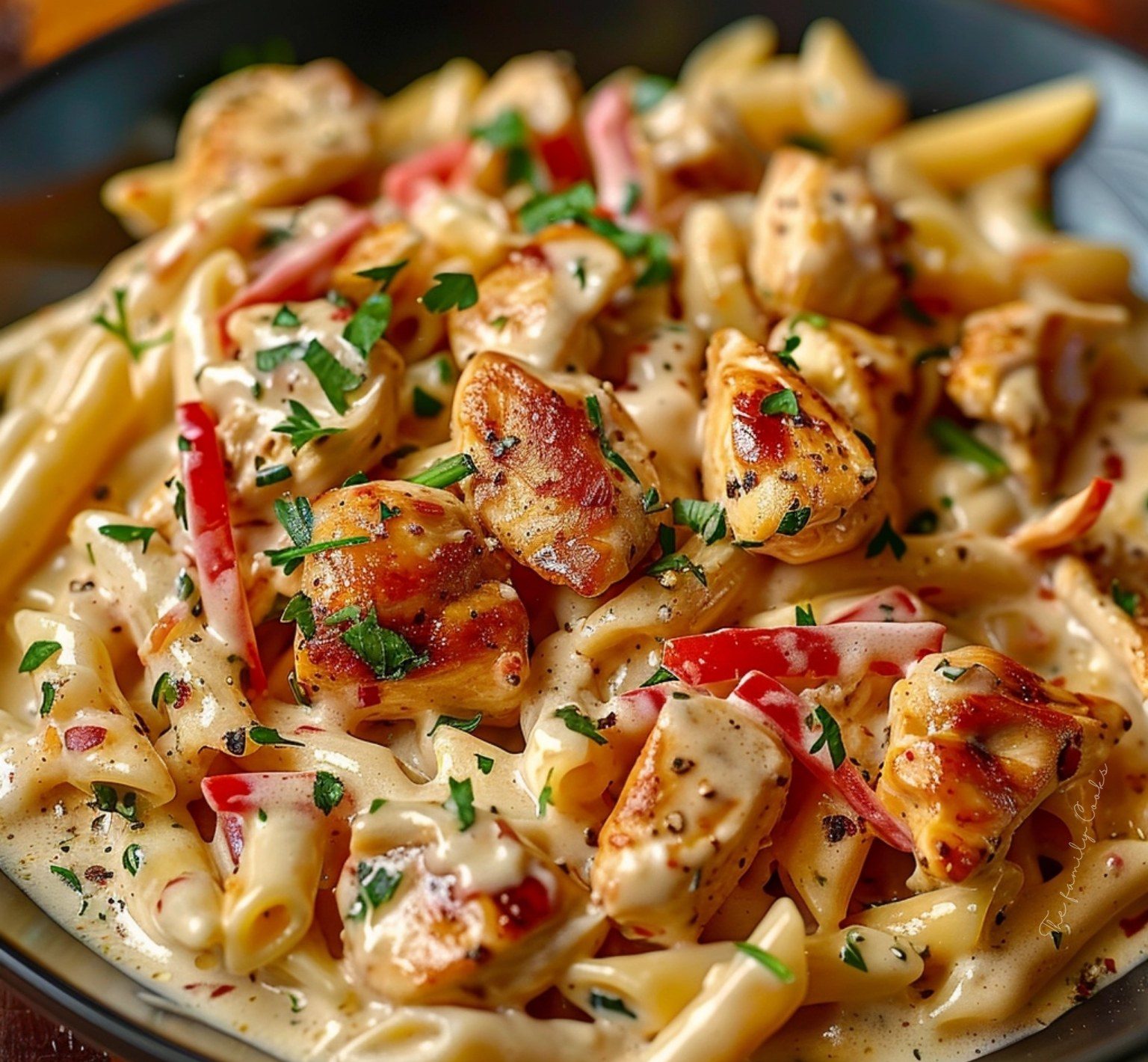 Creamy Cajun Chicken Pasta