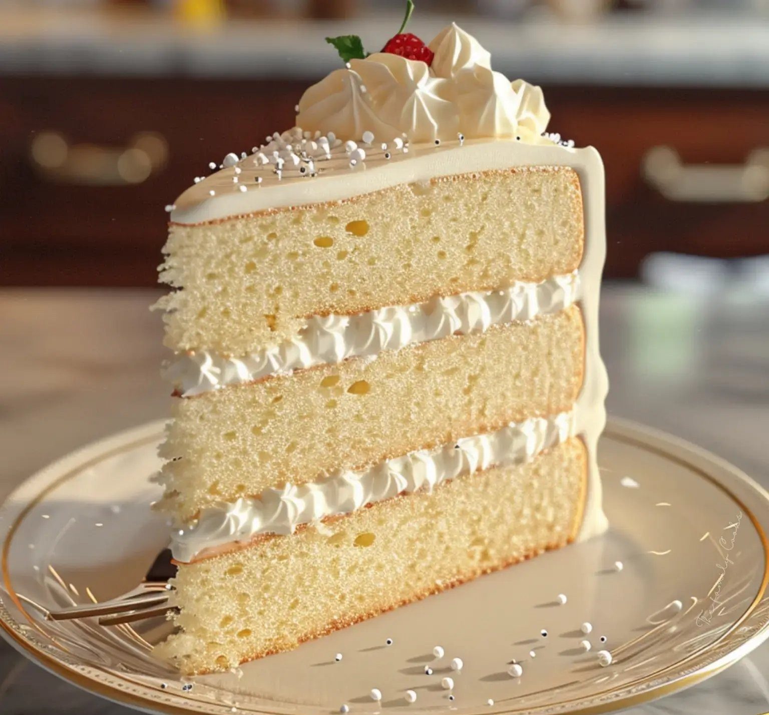 Creamy White Cake