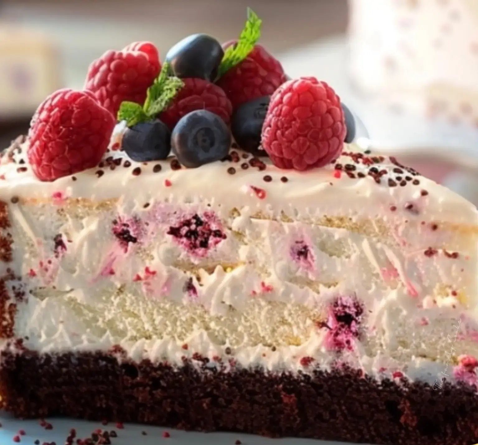 Homemade Ice Cream Cake