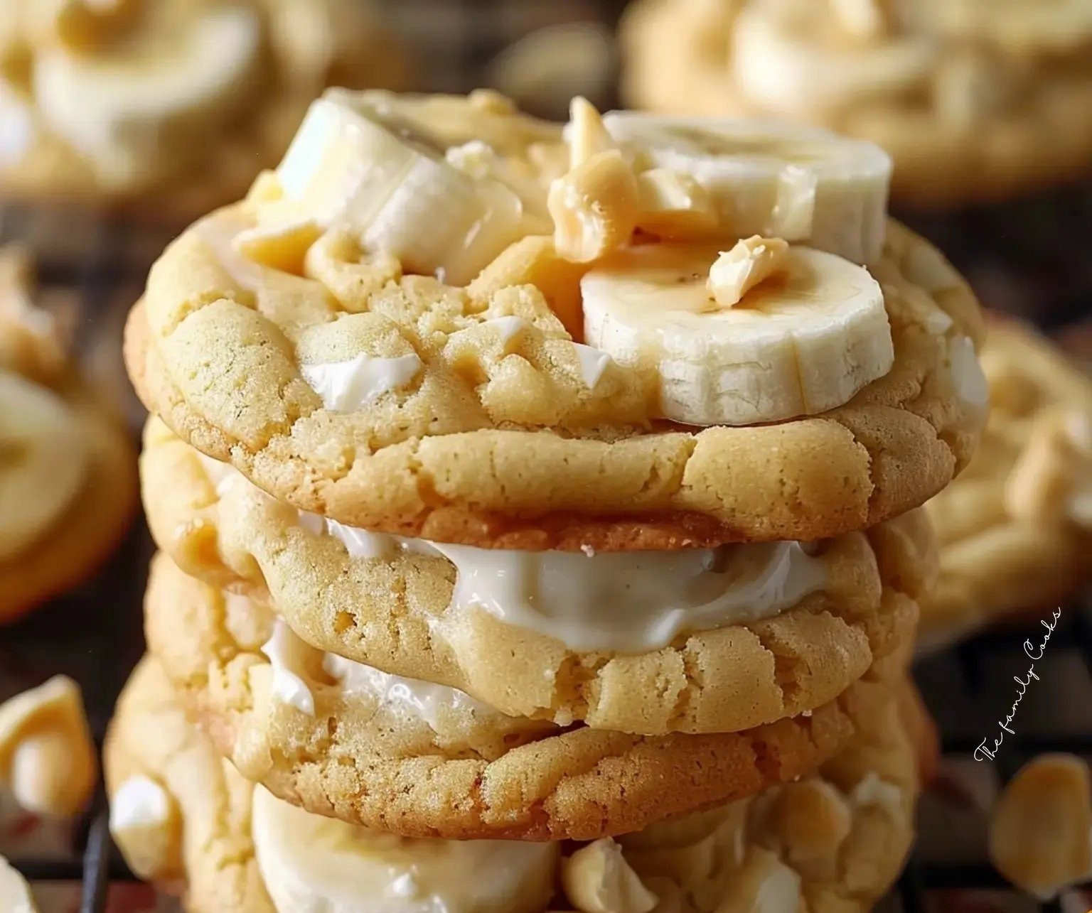 Homemade Banana Pudding Cookies