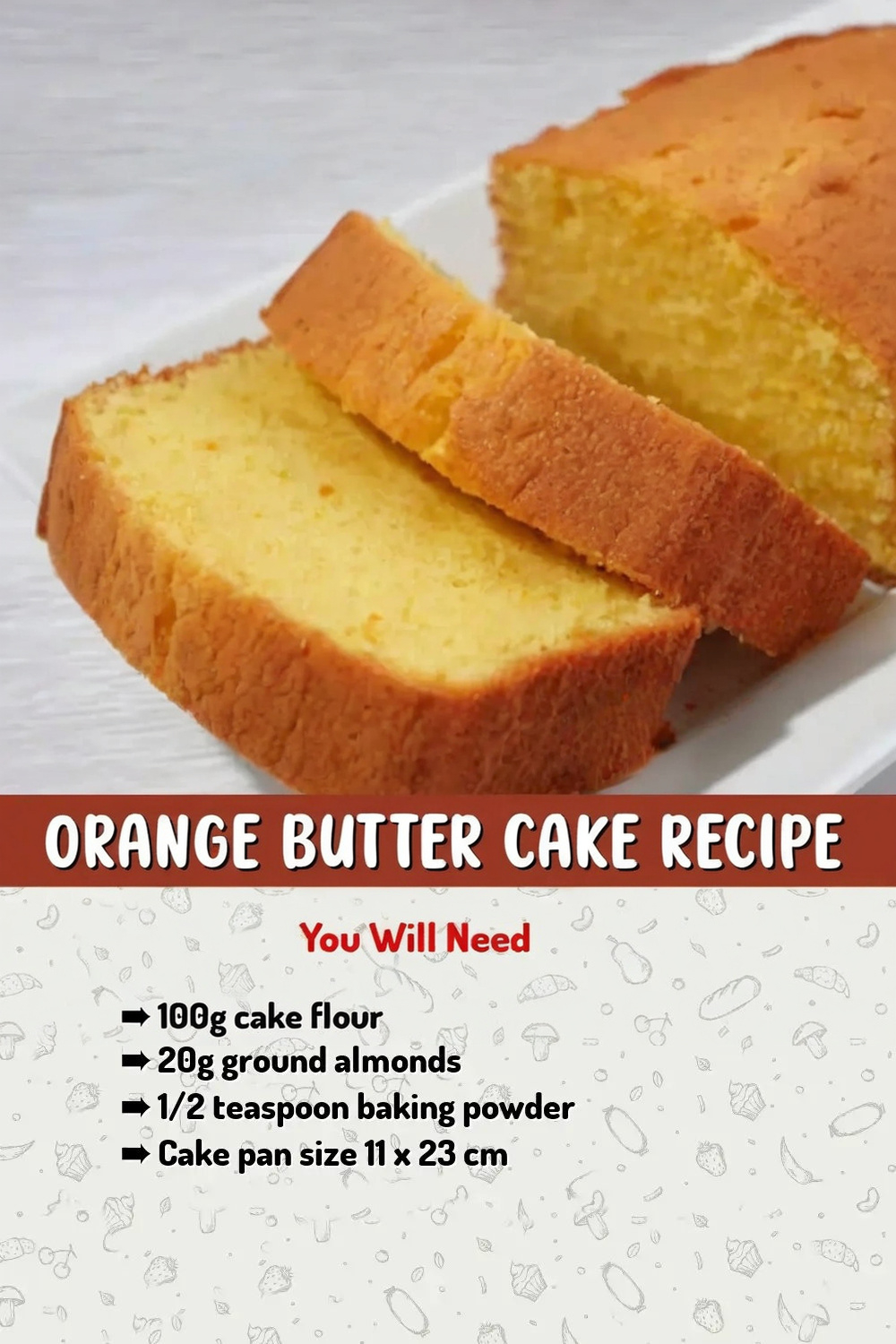 Orange Butter Cake