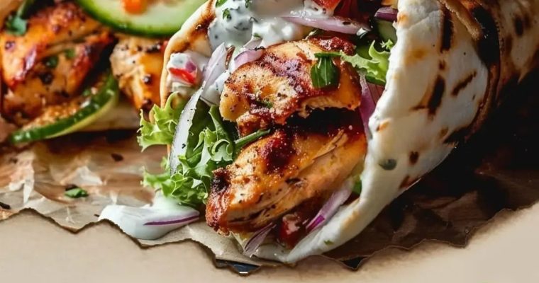 Greek Chicken Gyro