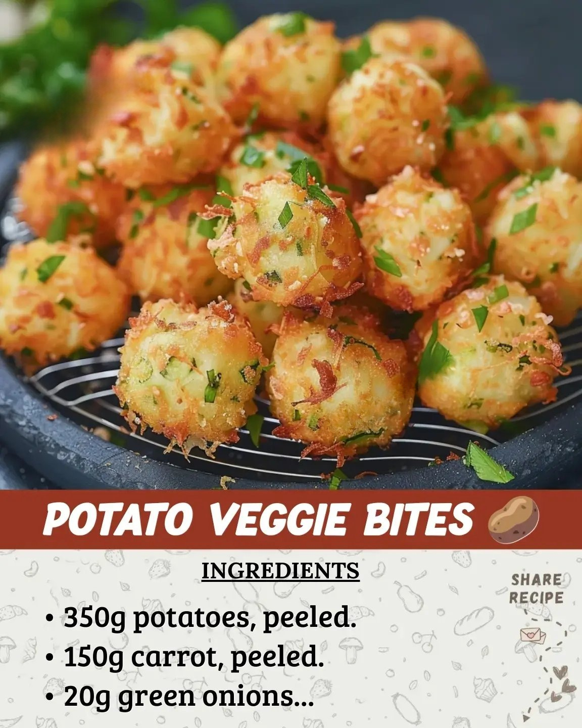 Potato Veggie Bites