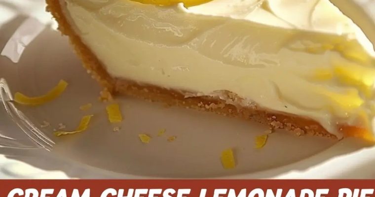 Cream Cheese Lemonade Pie