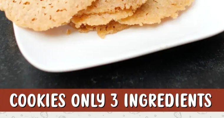 Cookies Only 3 Ingredients