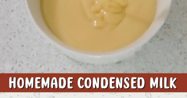 Homemade Condensed Milk