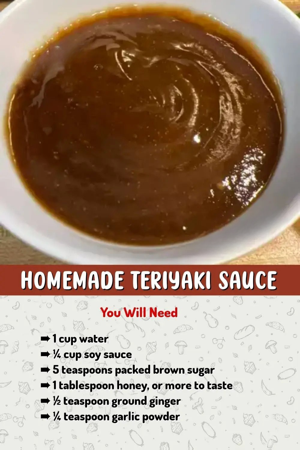 Easy Homemade Teriyaki Sauce