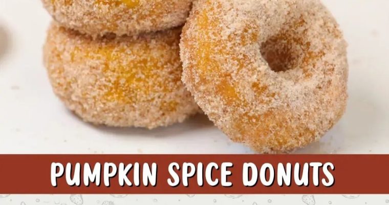 Pumpkin Spice Donuts