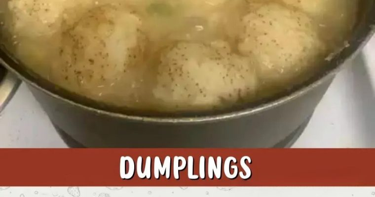 Homemade Dumplings