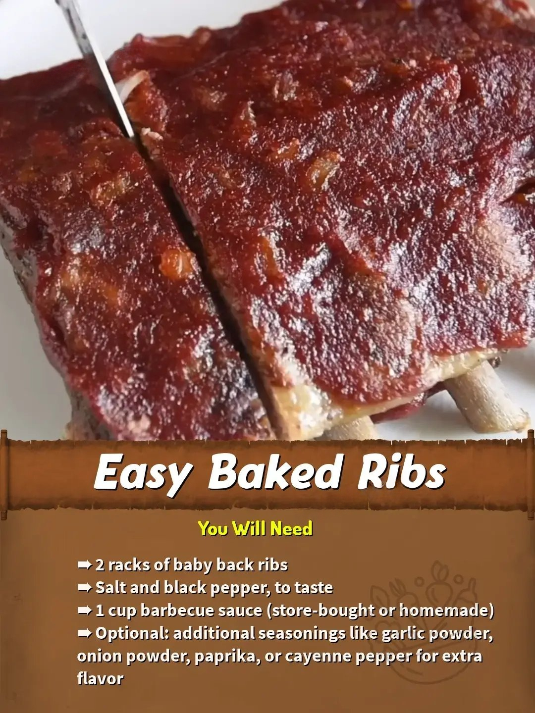 Easy Baked Ribs