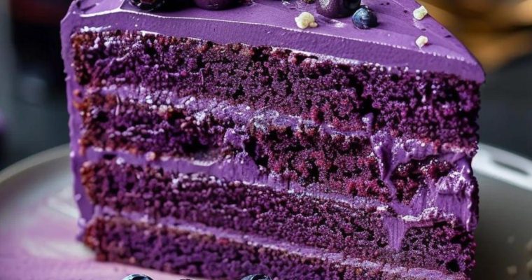 Purple Velvet Cake