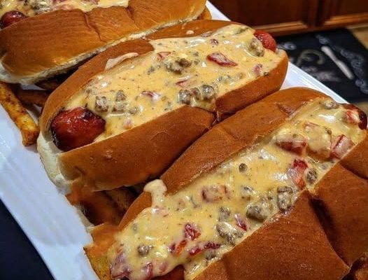 CHEESY ROTEL DOGS