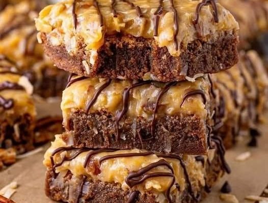 German Chocolate Brownies