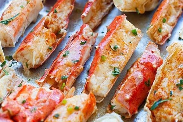 Baked King Crab