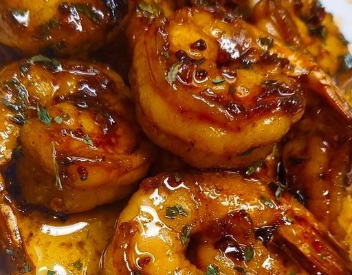 Honey Butter Old Bay Shrimp
