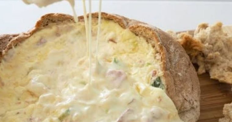 French Onion, Bacon and Cheese Cobb Dip
