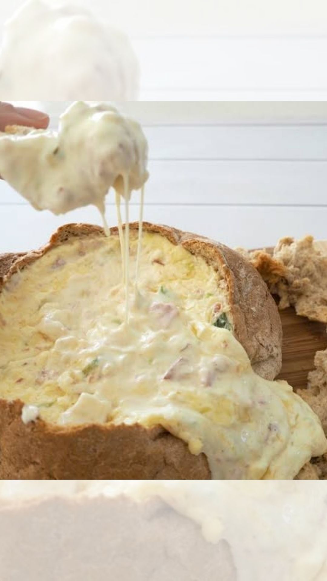 French Onion, Bacon and Cheese Cobb Dip