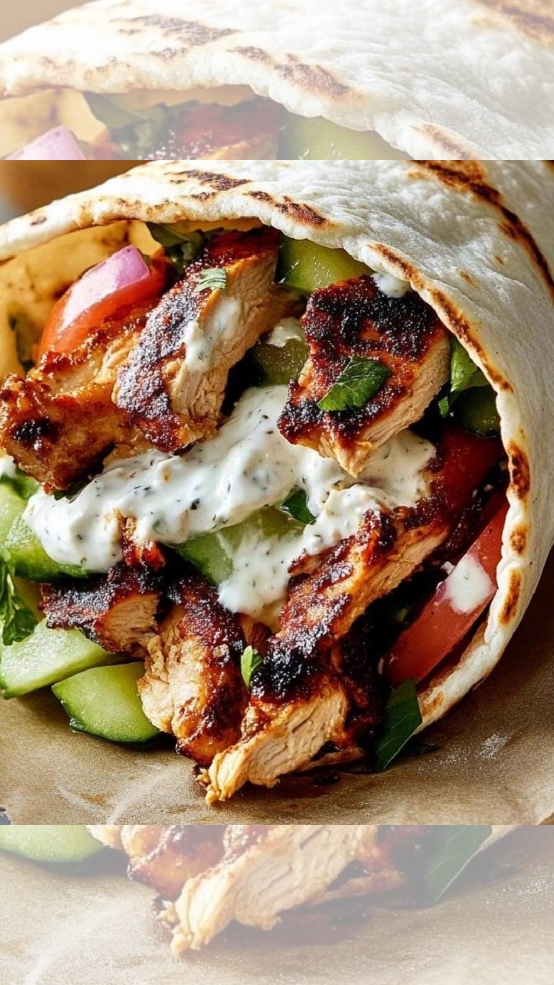 Greek Chicken Gyro